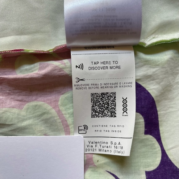 NWT $1,590 Valentino Garavani printed wide-leg trousers ,Size IT 42,US 6, ITALY - Picture 8 of 17